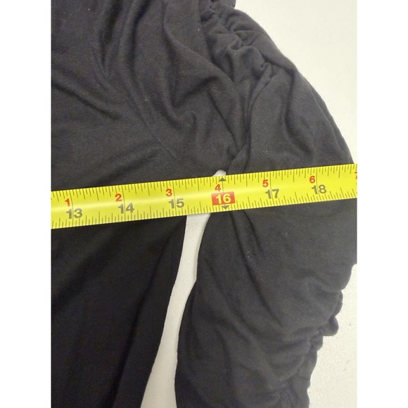 ASOS Design Women's V-Neck Long Size 0 Sleeve Ruched Mini Bodycon Dress - Picture 10 of 13